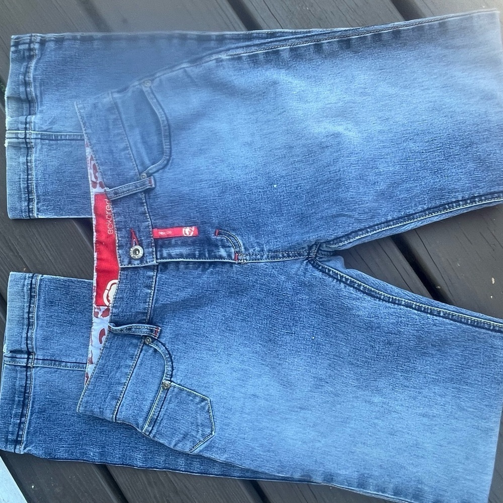 Ecko Unlimited Denim with Red Stitching